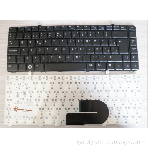 Keyboard for DELL A840 A860 1014 1015 1088 Keyboard Us/Sp (Spain) Black